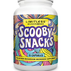 Scooby Snacks 350mg Caps (Limitless Mushrooms)